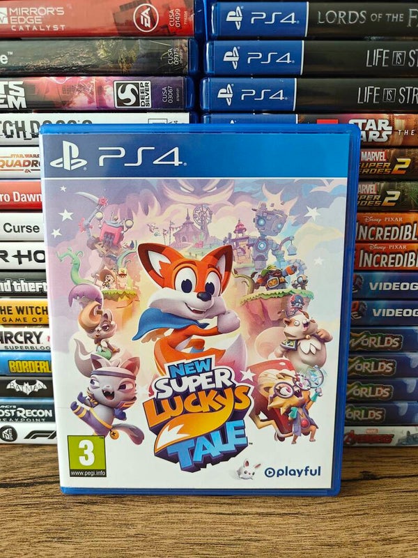 New super Lucky's tale playstation 4
