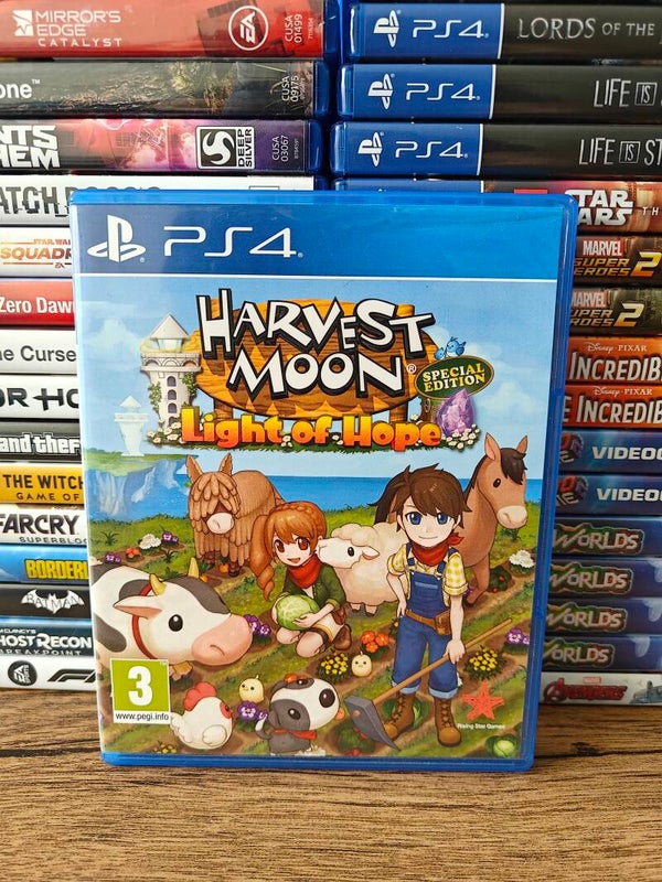 Harvest moon light of hope playstation 4
