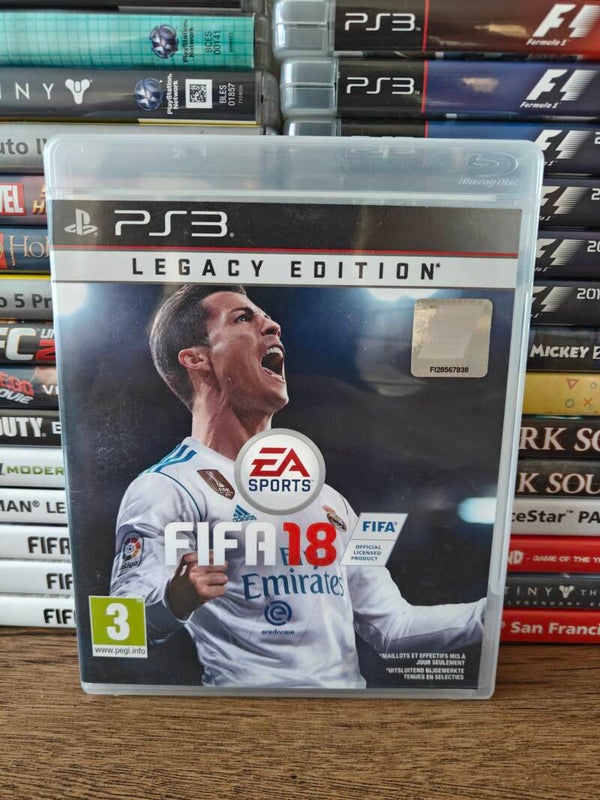 Fifa 18 legacy edition playstation 3