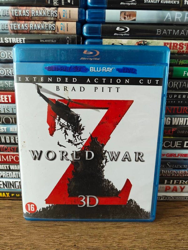 World war Z (alleen de BLU RAY!) Blu ray