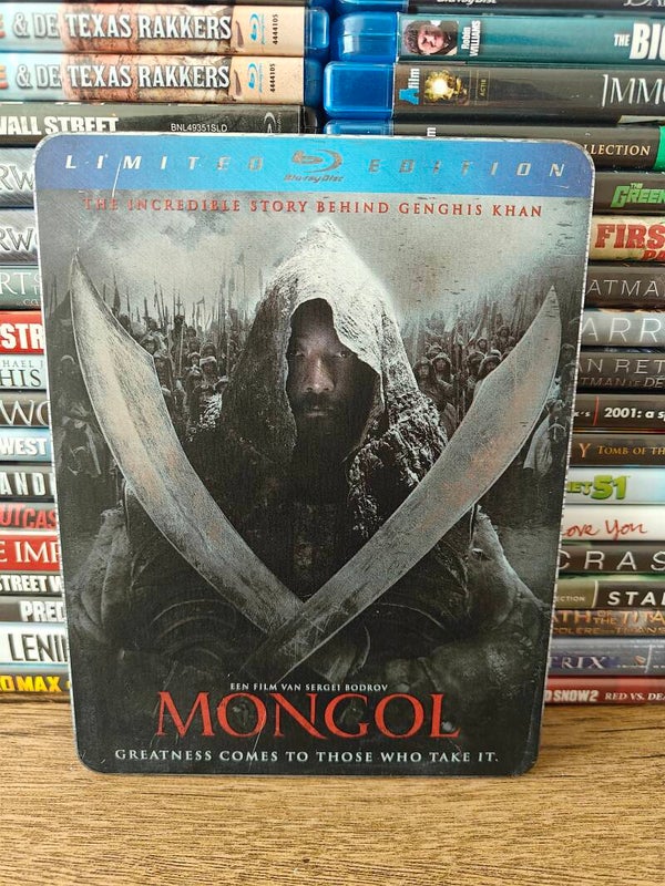 Mongol limited edition steelcase blu ray