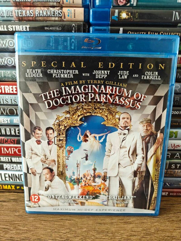 The imaginarium of doctor Parnassus blu ray