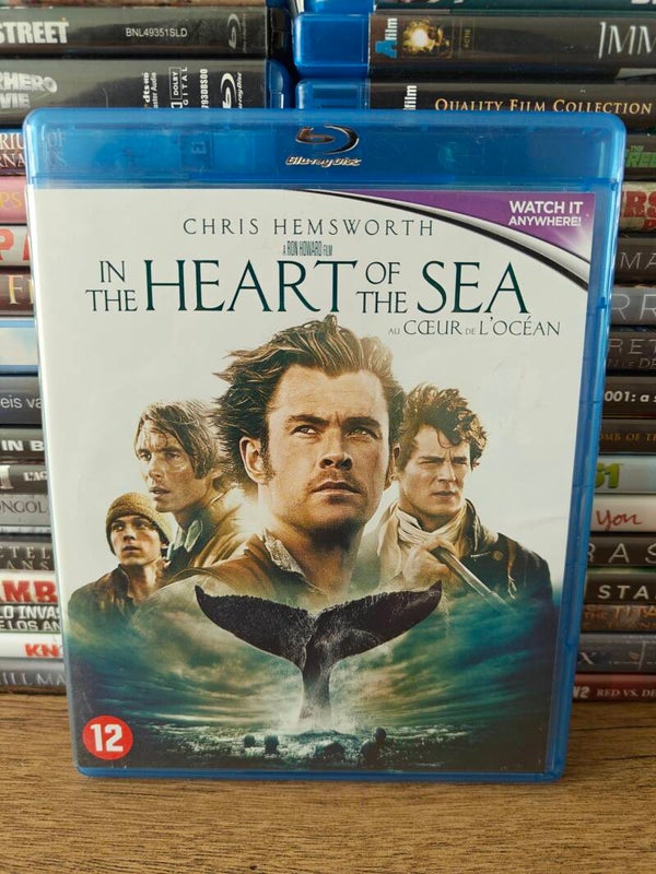 In the heart of the sea blu ray