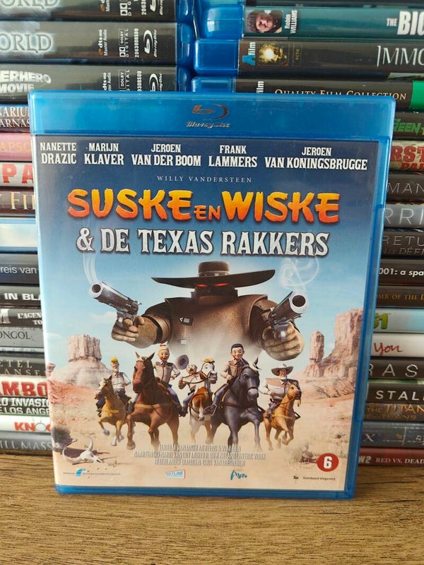 Suske en Wiske & de Texas rakkers blu ray