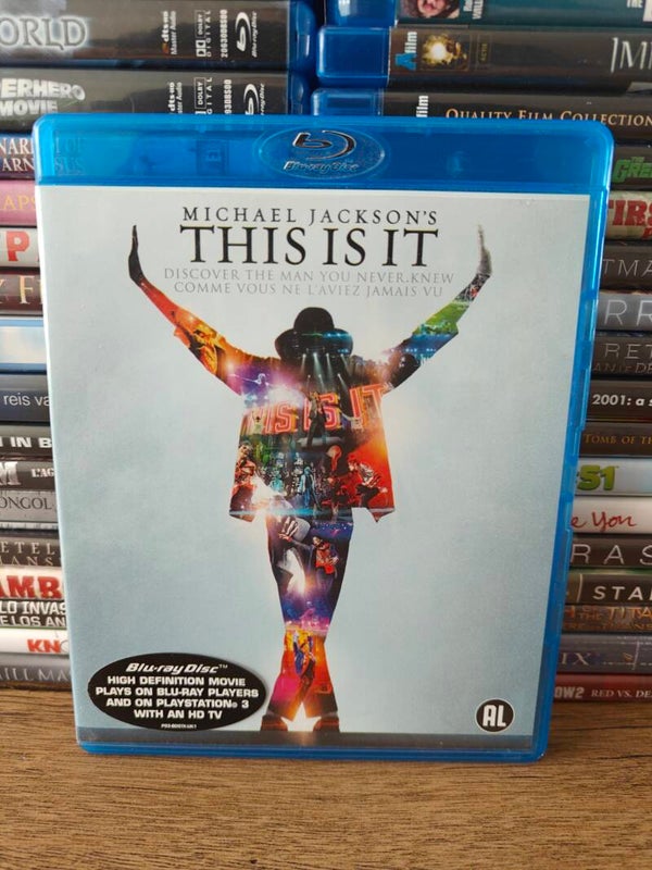 Michael Jackson this is it blu ray