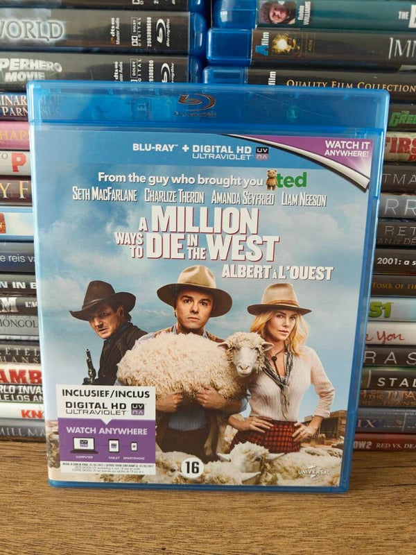 A million ways to die in the West blu ray