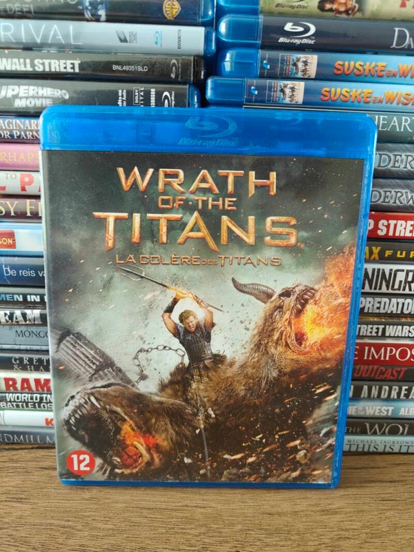 Wrath of the Titans blu ray