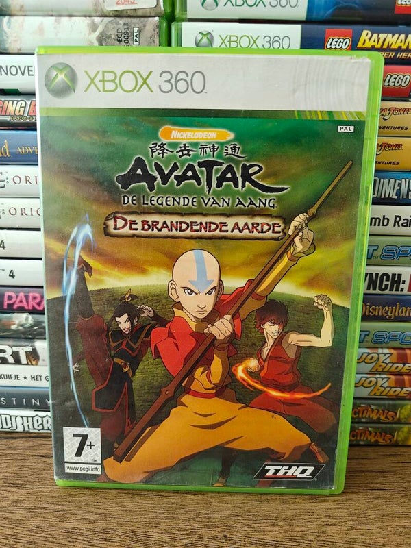 Avatar de legende van Aang de brandende aarde xbox 360