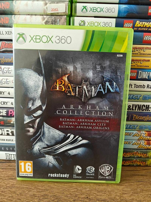 Batman Arkham collection (codes gebruikt) xbox 360