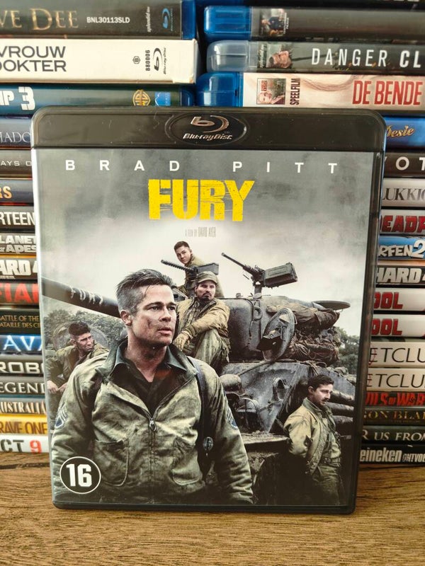 Fury Blu ray