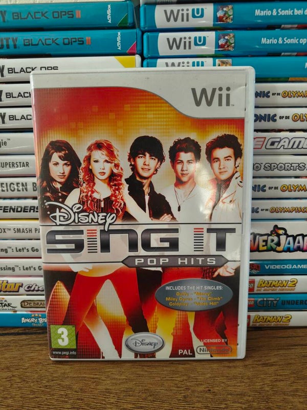 Disney sing it Nintendo wii
