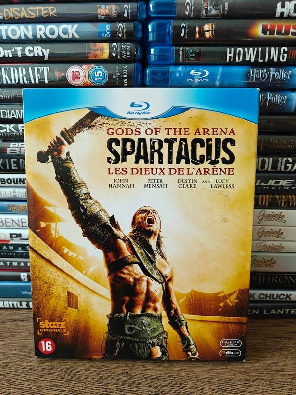 Spartacus gods of the arena blu ray