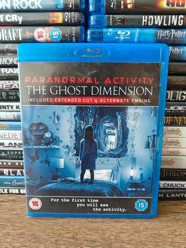Paranormal activity the ghost dimension blu ray