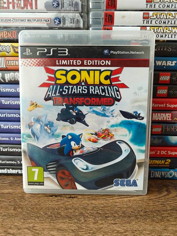Sonic all stars racing transformed playstation 3