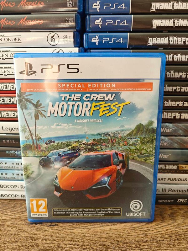 The crew motorfest playstation 5