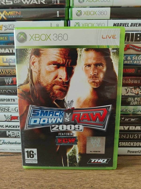 Smackdown vs raw 2009 xbox 360