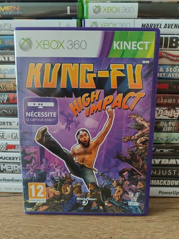 Kinect Kung Fu high impact xbox 360