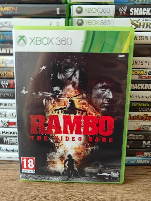 Rambo the videogame xbox 360