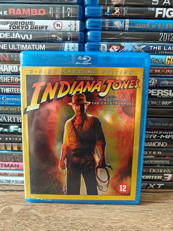 Indiana Jones and the kingdom of the crystal skull blu ray