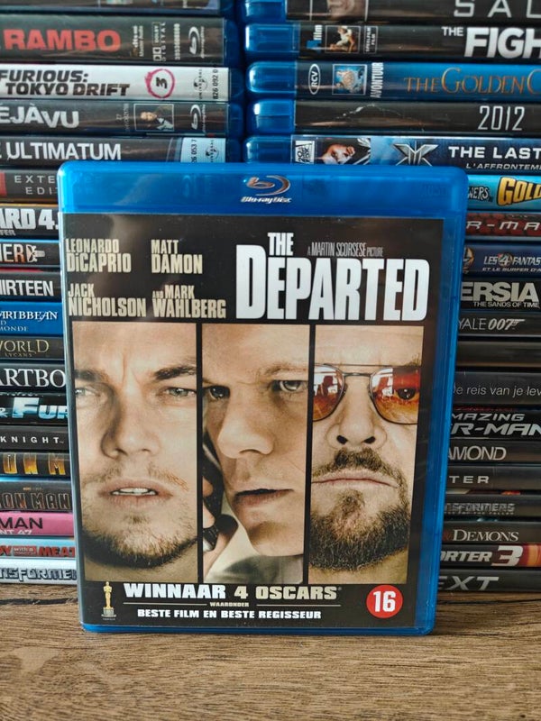 The departed blu ray