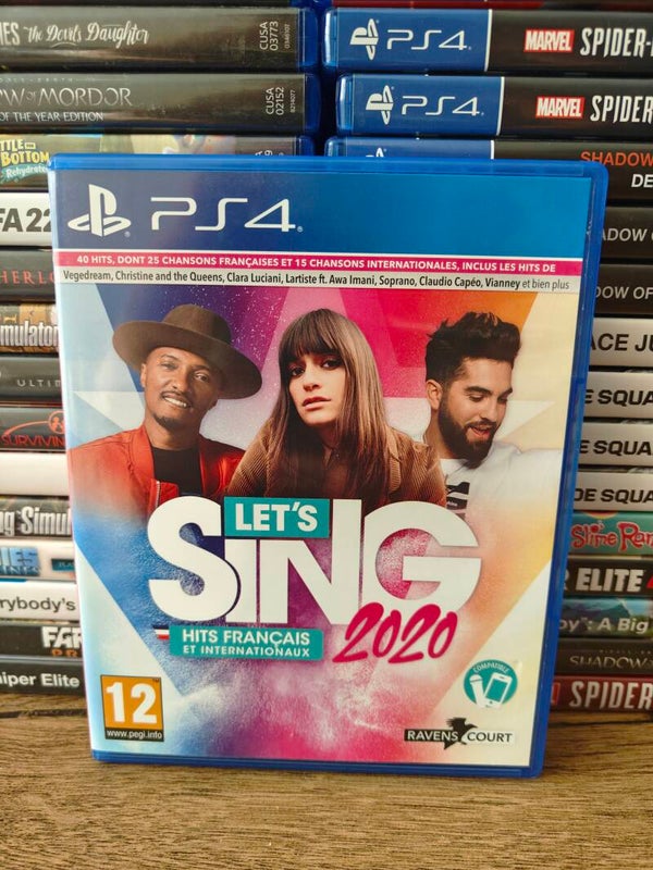 Let's sing 2020 Franse hits playstation 4