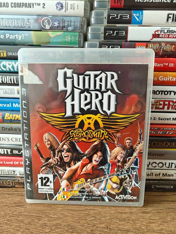 Guitar hero Aerosmith playstation 3