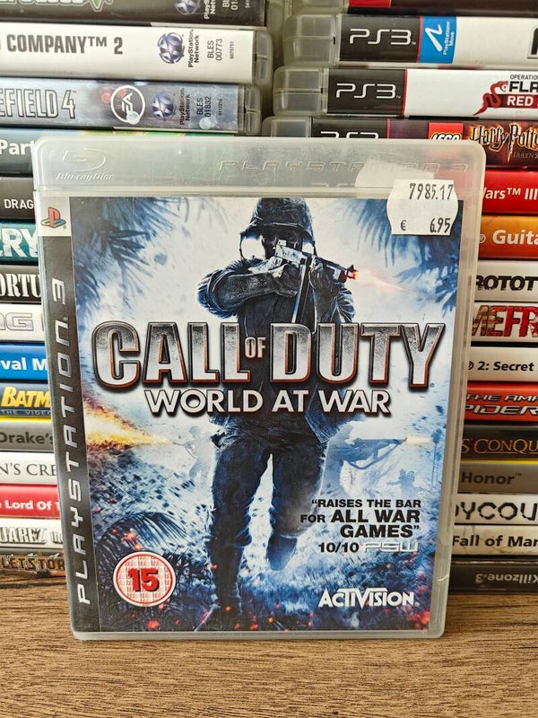 Call of Duty world at war playstation 3