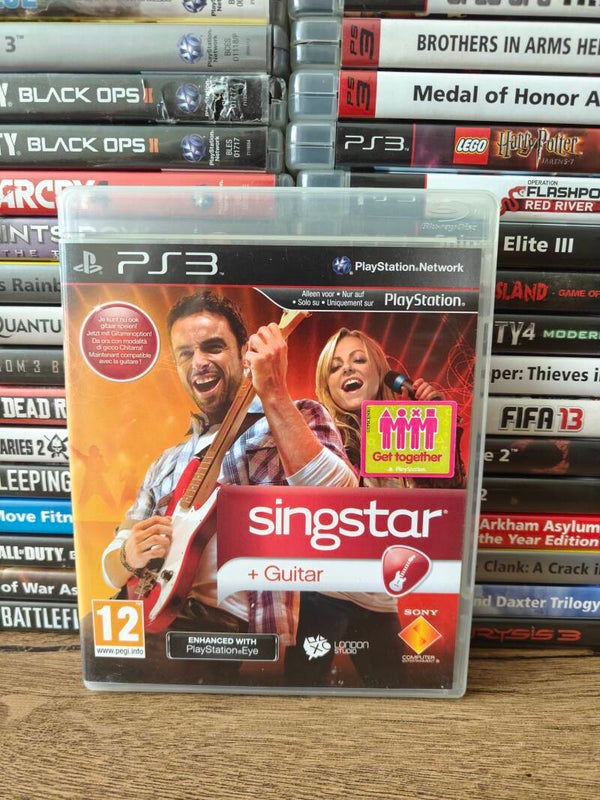 Singstar + guitar (game only) playstation 3