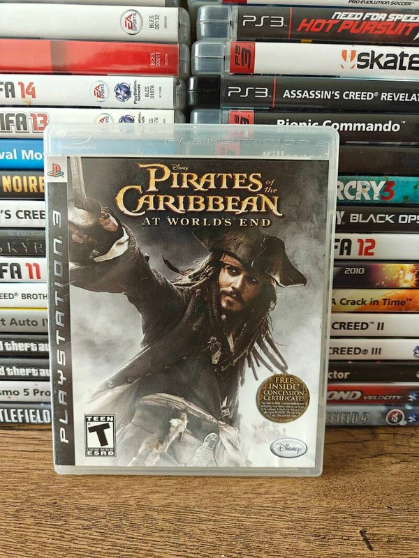 The Pirates of the Caribbean at world's ends playstation 3