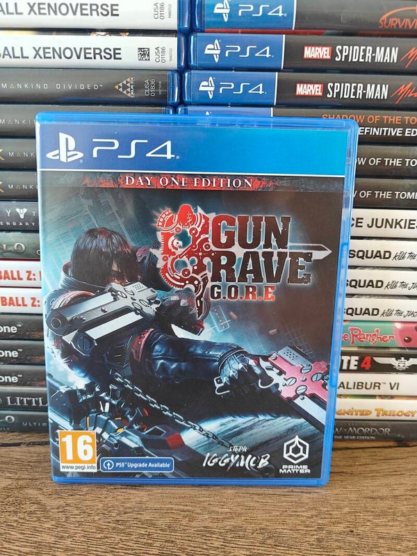 Gungrave gore playstation 4