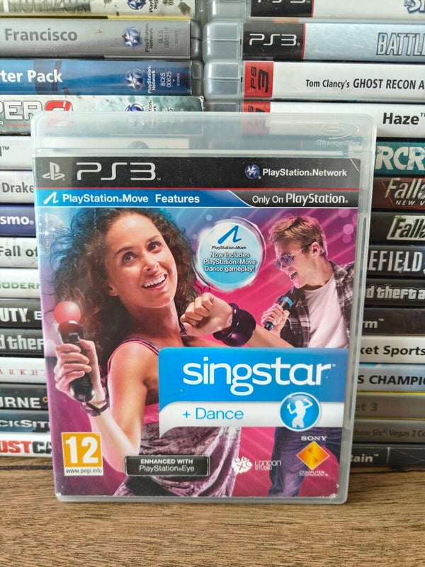 Singstar + dance (game only) playstation 3