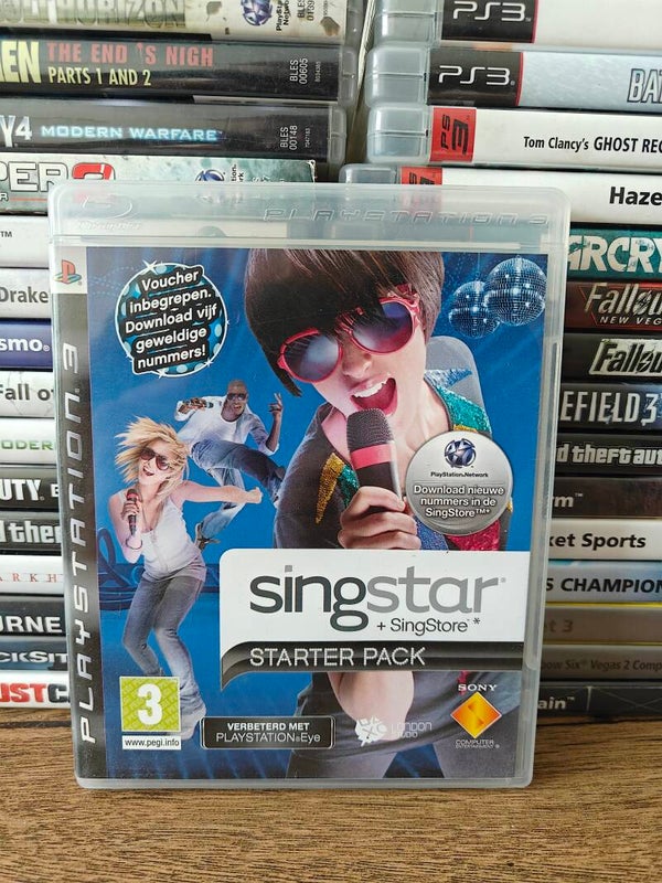 Singstar + singstore starter pack (game only) playstation 3