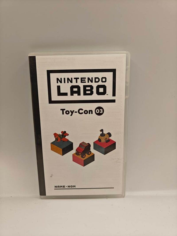 Nintendo labo toycon 03 Nintendo switch