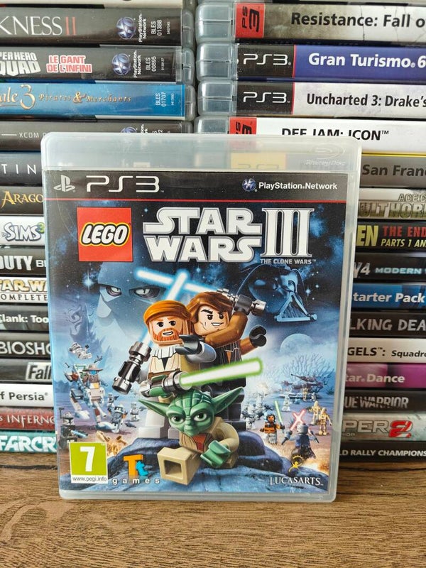 Lego star wars 3 the clone wars playstation 3