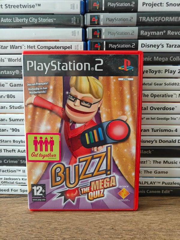 Buzz the mega quiz playstation 2