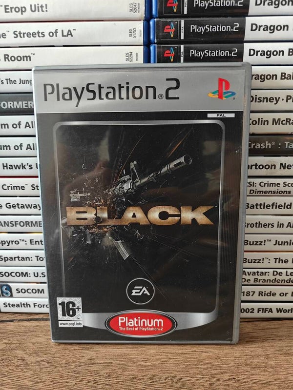 Black playstation 2
