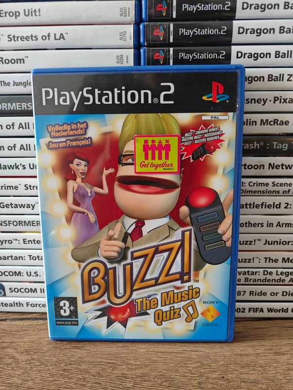Buzz the music quiz playstation 2