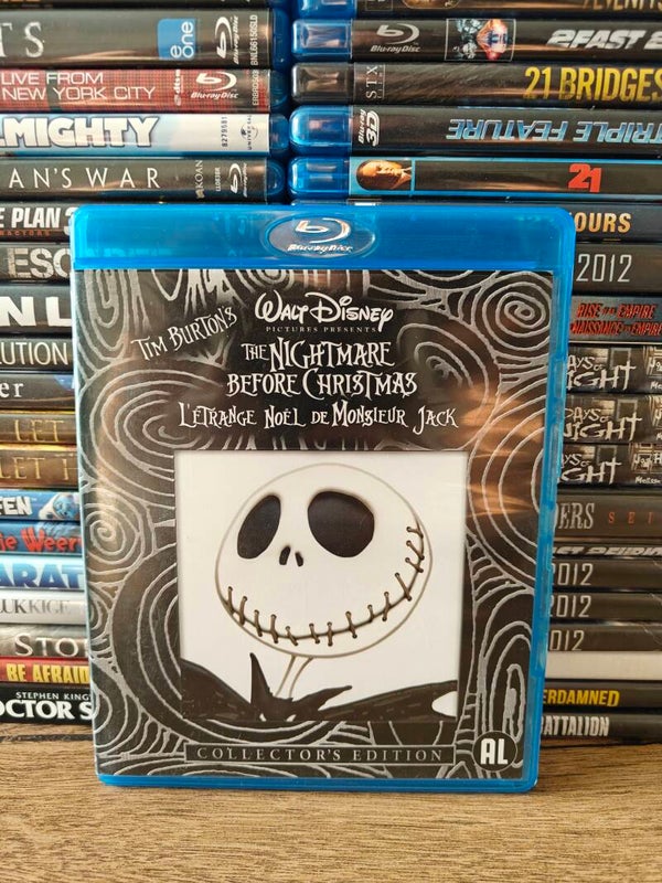The nightmare before Christmas blu ray