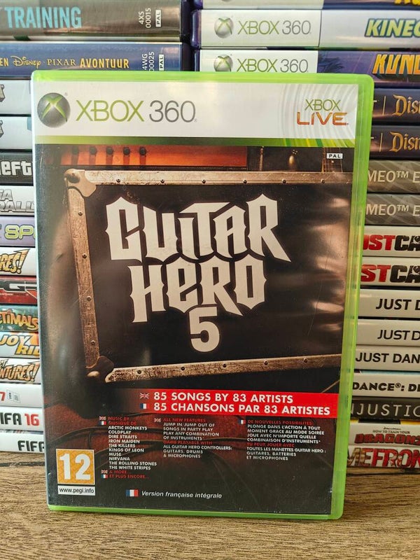 Guitar hero 5 Xbox 360