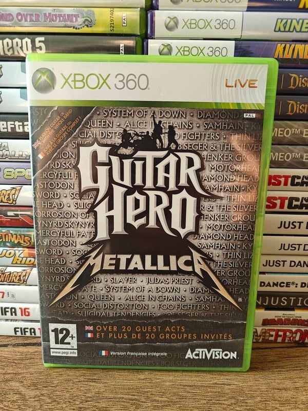Guitar hero metallica Xbox 360