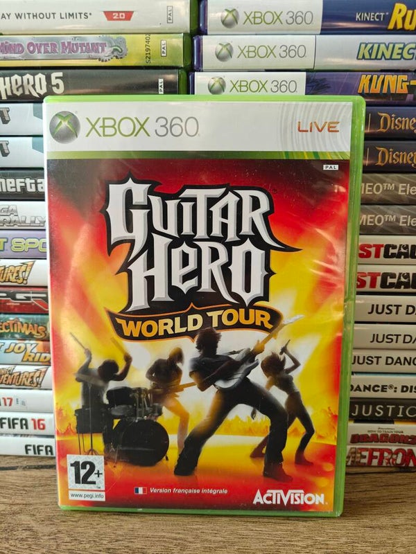 Guitar hero world tour xbox 360