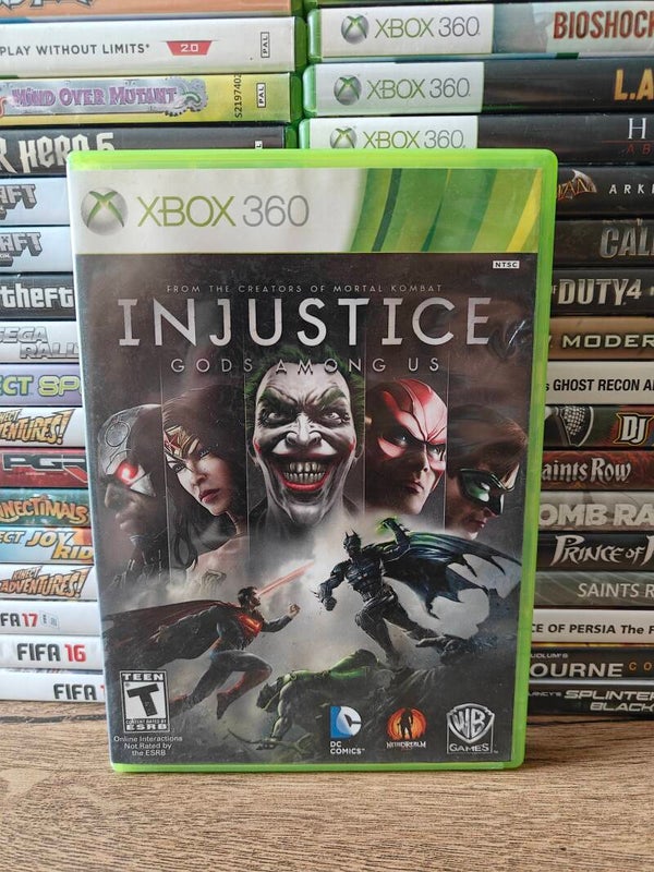 Injustice Gods among us xbox 360