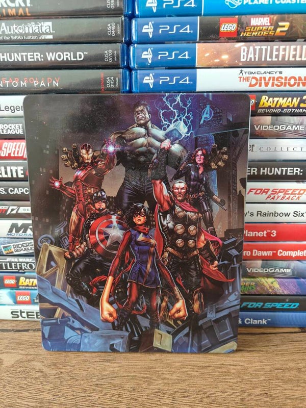 Marvel Avengers steelcase playstation 4