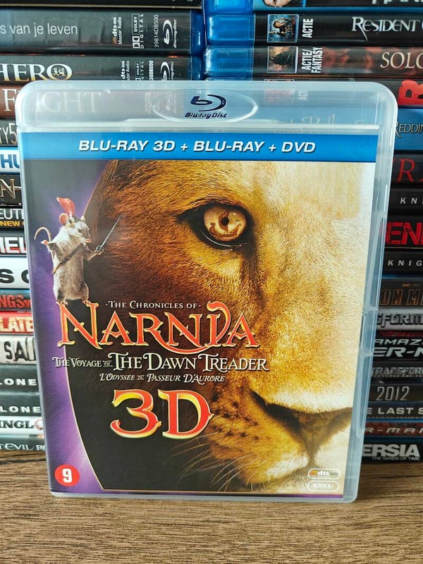 The Chronicles of Narnia the voyage of the dawn treader 3D Blu ray