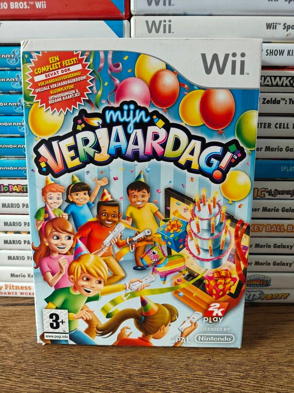 Mijn verjaardag Nintendo wii