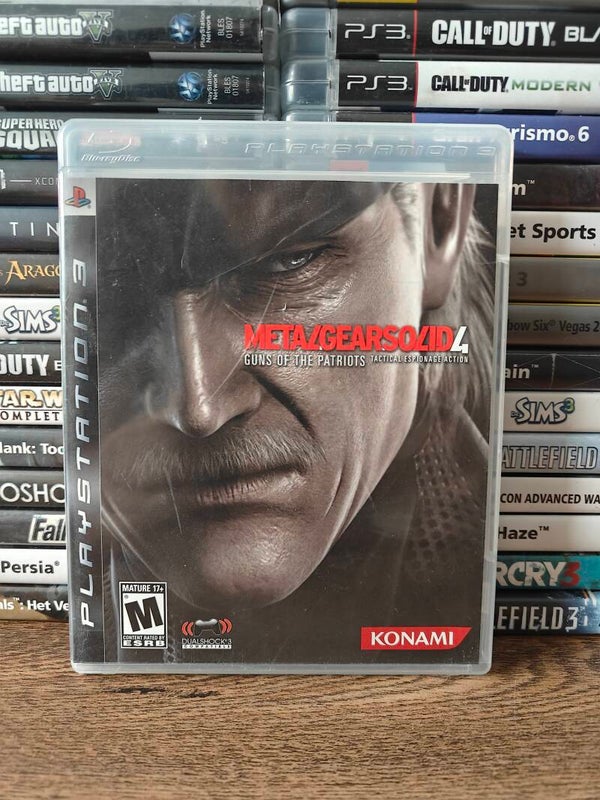 Metal gear solid 4 playstation 3