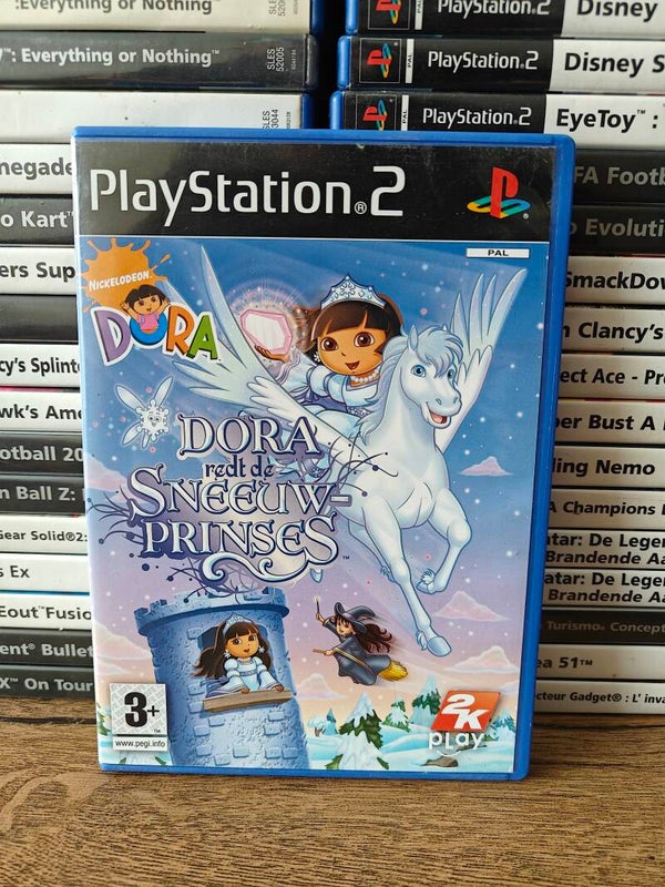 Dora redt de sneeuw prinses playstation 2