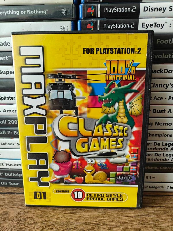 Maxplay 01 classic games playstation 2
