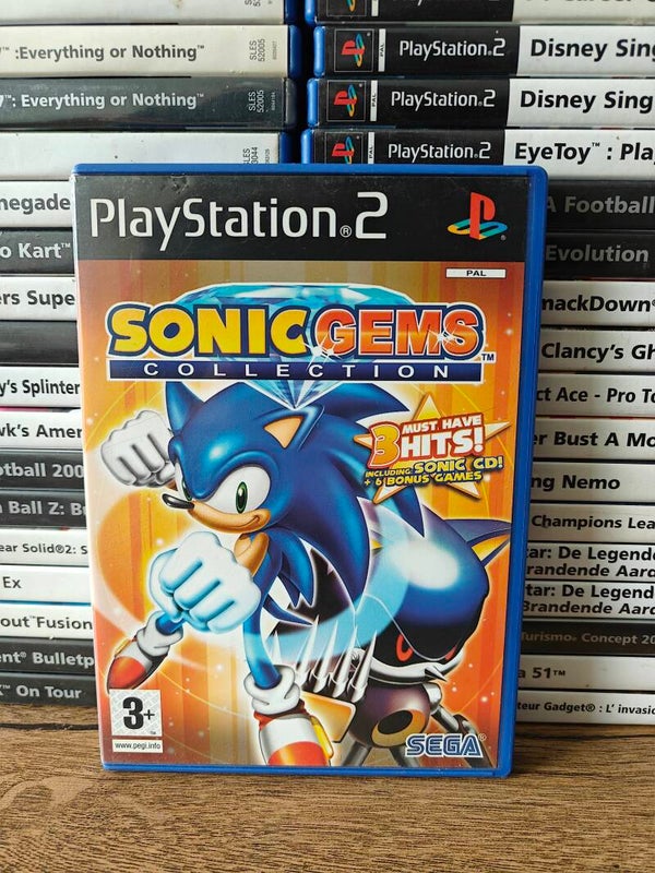 Sonic gems collection PlayStation 2