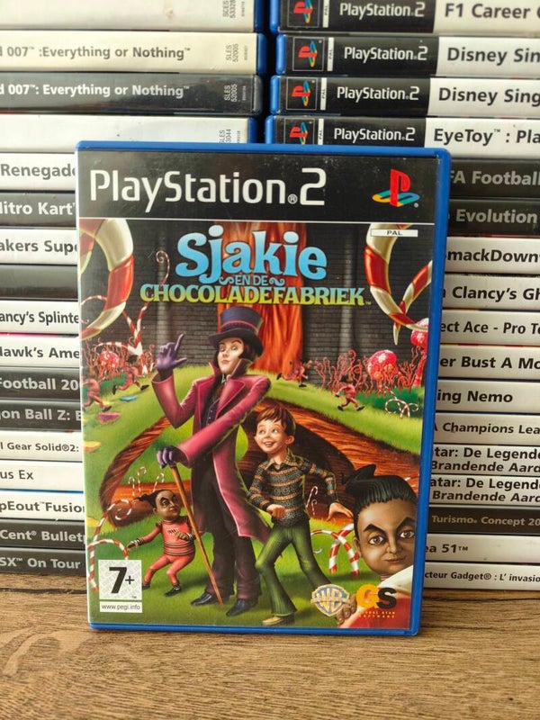 Sjakie en de chocoladefabriek playstation 2